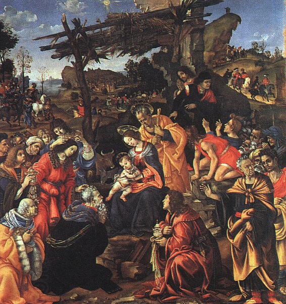Filippino Lippi The Adoration of the Magi China oil painting art